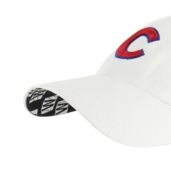 Chicago Cubs Woman's White Confetti Clean Up Hat -Hockey Store B CICON05GWS WH HR U
