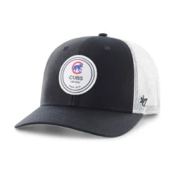 Chicago Cubs '47 Navy Dupree Trucker Adjustable Hat