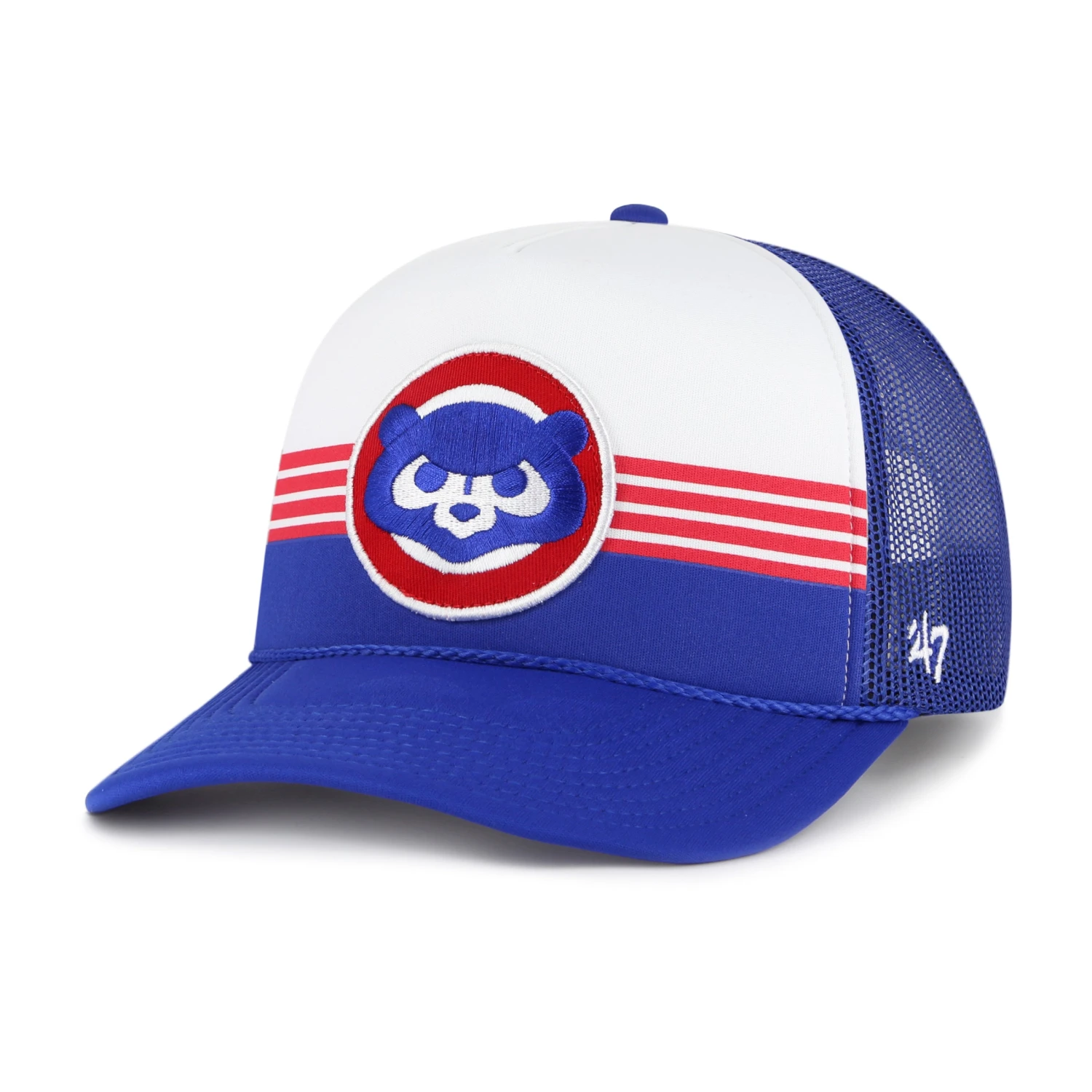 Chicago Cubs '47 Royal Liftoff Trucker Adjustable Hat 3 Chicago Cubs '47 Royal Liftoff Trucker Adjustable Hat