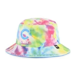 47 Chicago Cubs Spectral Tye Dye Bucket Hat