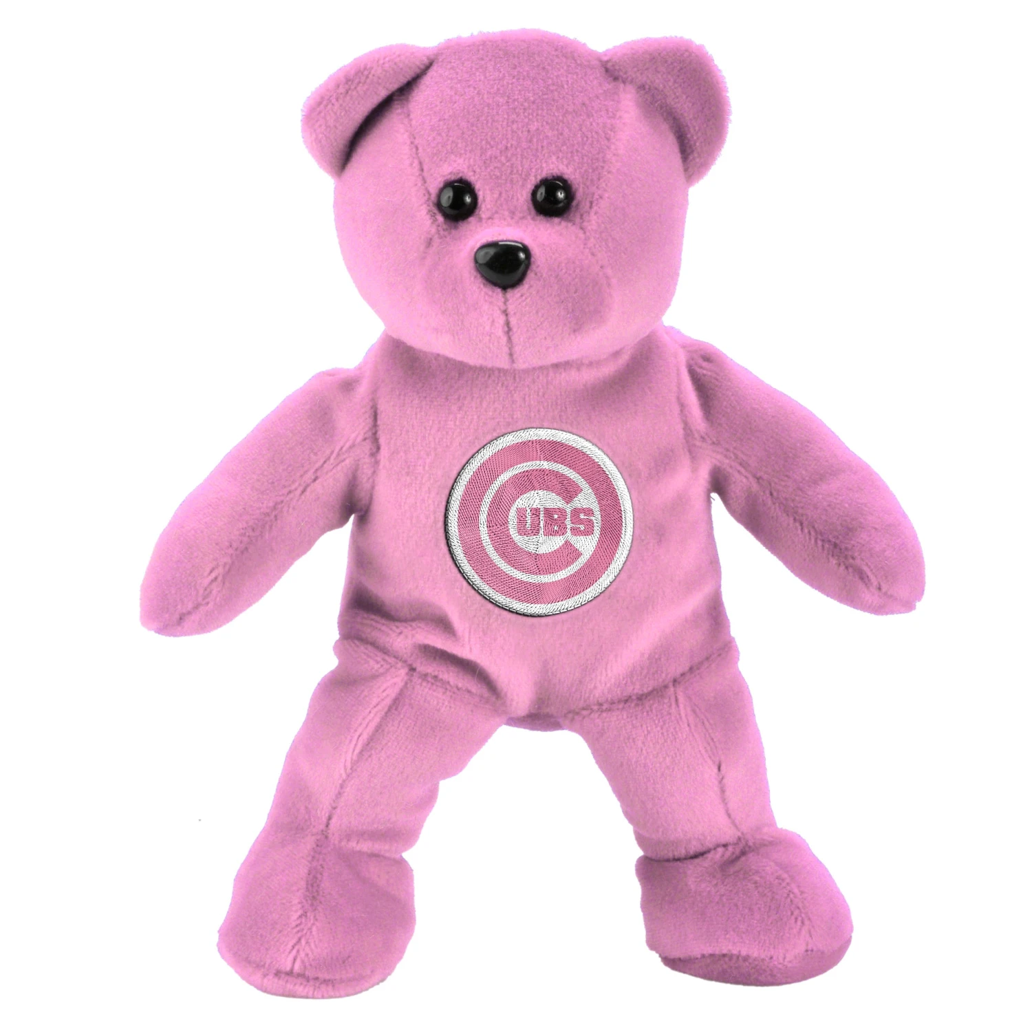 Chicago Cubs 8" Pink Stuffed Bear 3 Chicago Cubs 8" Pink Stuffed Bear