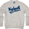 Wrigley Field Men's Grey Wrigleyville Crewneck Sweatshirt -Hockey Store B747S ICCRW HEAT