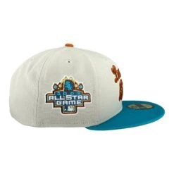Birmingham Barons "Los Barons" Stone/Teal ASG '03 Sox New Era 59FIFTY Fitted Hat 12 Birmingham Barons "Los Barons" Stone/Teal ASG '03 Sox New Era 59FIFTY Fitted Hat -Hockey Store BAMHF001 6