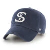 47 Chicago White Sox 1917 Cooperstown Navy Clean Up Adjustable Hat -Hockey Store BCPTN RGW06GWSNL NYA17 WR F