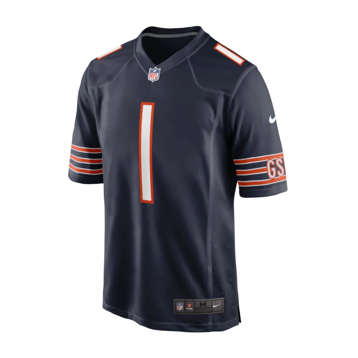 Justin Fields Chicago Bears Nike Boys Navy Replica Jersey 4 Justin Fields Chicago Bears Nike Boys Navy Replica Jersey - Image 2
