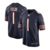 Justin Fields Chicago Bears Nike Boys Navy Replica Jersey