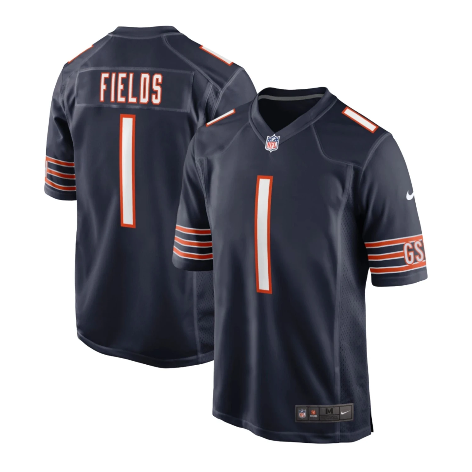 Justin Fields Chicago Bears Nike Boys Navy Replica Jersey 3 Justin Fields Chicago Bears Nike Boys Navy Replica Jersey