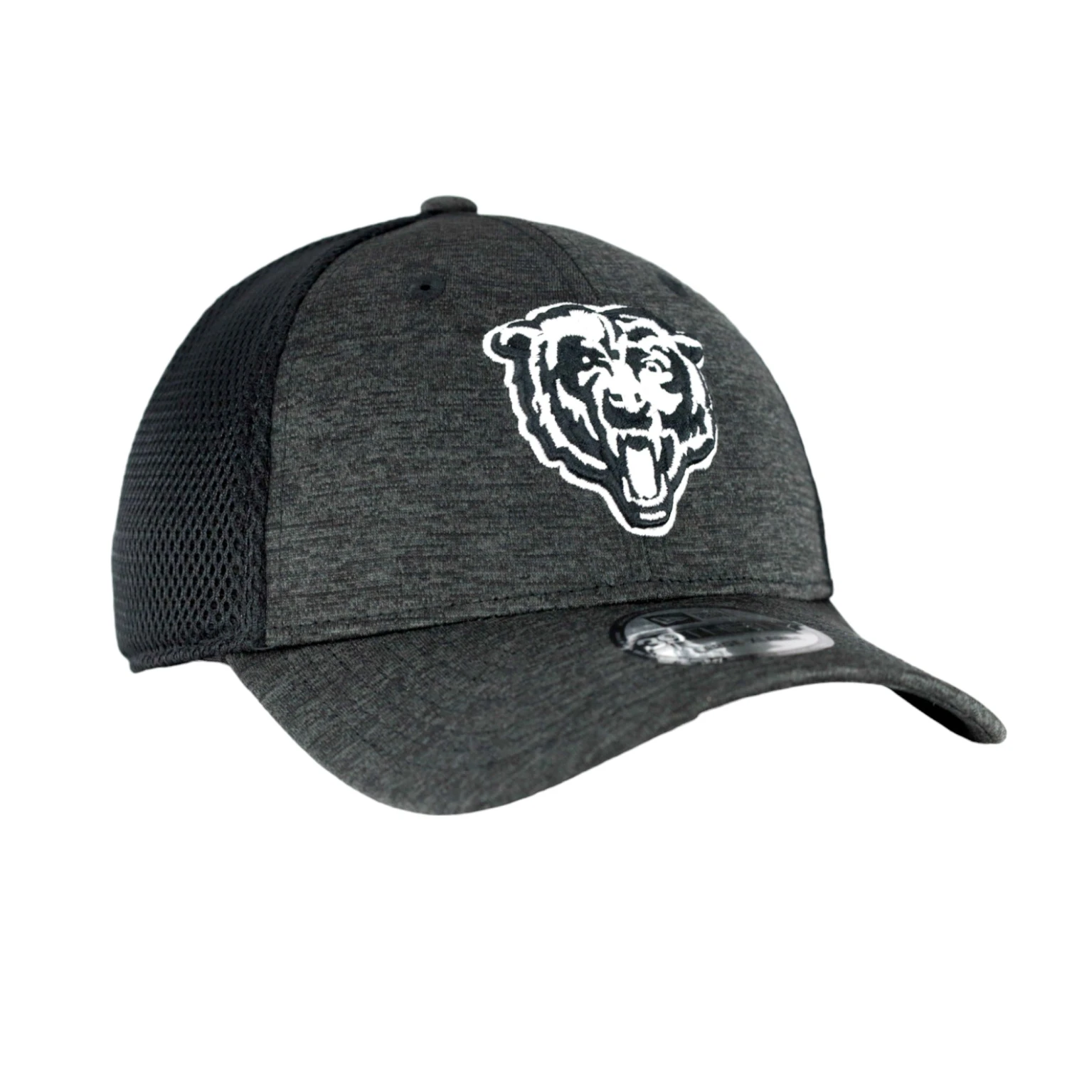 Chicago Bears New Era Marled Black Neo Angry Bear Face Flex Fit Hat 3 Chicago Bears New Era Marled Black Neo Angry Bear Face Flex Fit Hat