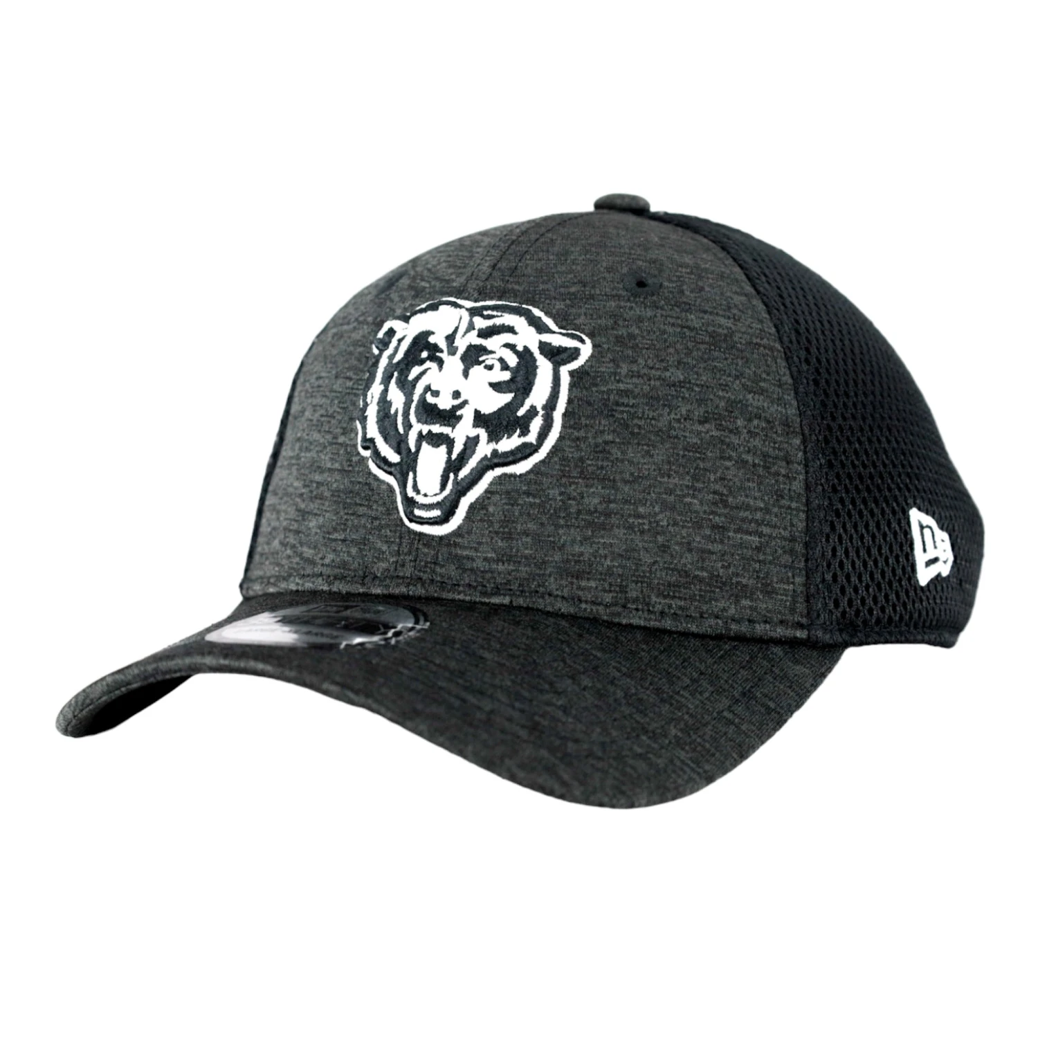 Chicago Bears New Era Marled Black Neo Angry Bear Face Flex Fit Hat 4 Chicago Bears New Era Marled Black Neo Angry Bear Face Flex Fit Hat - Image 2