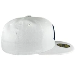 Chicago Bears B Logo Ultra White New Era 59FIFTY Fitted Hat -Hockey Store BEMHF202 2