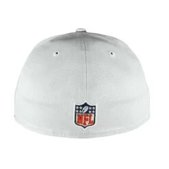 Chicago Bears B Logo Ultra White New Era 59FIFTY Fitted Hat -Hockey Store BEMHF202 6