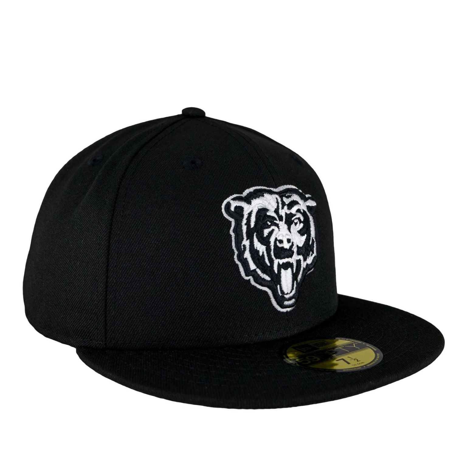 Chicago Bears Black New Era 59FIFTY Fitted Hat 5 Chicago Bears Black New Era 59FIFTY Fitted Hat - Image 3