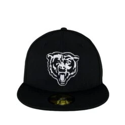 Chicago Bears Black New Era 59FIFTY Fitted Hat 10 Chicago Bears Black New Era 59FIFTY Fitted Hat -Hockey Store BEMHF203 5