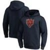 Fanatics Chicago Bears Logo Pullover Hoodie - Navy 2 Fanatics Chicago Bears Logo Pullover Hoodie - Navy -Hockey Store BEMHS106