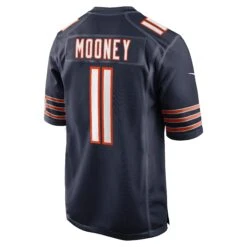 Darnell Mooney Chicago Bears Nike Navy Replica Game Jersey -Hockey Store BEMRJ064 3