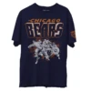 Chicago Bears Marvel Avengers Junk Food Navy Men's T-Shirt 1 Chicago Bears Marvel Avengers Junk Food Navy Men's T-Shirt -Hockey Store BEMT179 1