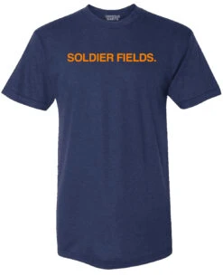 Soldier Fields. Tee By Obvious Shirts