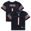 Justin Fields Chicago Bears Nike Navy Toddler Game Jersey -Hockey Store BETRJ006