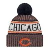 Chicago Bears 2018 Sport Knit -Navy Chicago & "C" Logo W/Pom 1 Chicago Bears 2018 Sport Knit -Navy Chicago & "C" Logo W/Pom -Hockey Store BEWH00157
