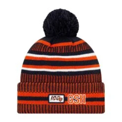 Chicago Bears On-Field Cold Weather Home Sport Knit - 'B' Logo -Hockey Store BEWH00195 2