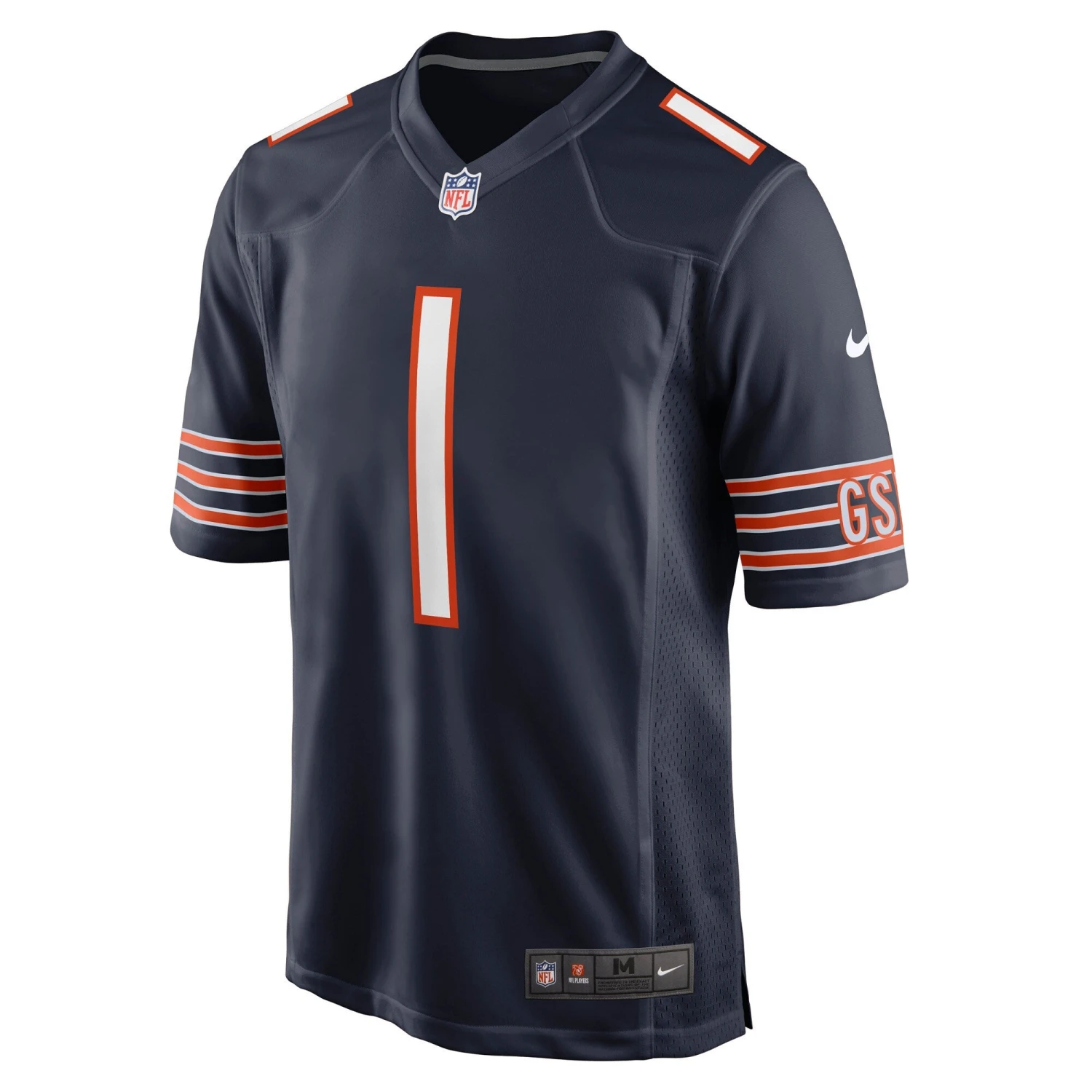 Justin Fields Chicago Bears Nike Youth Navy Replica Jersey 4 Justin Fields Chicago Bears Nike Youth Navy Replica Jersey - Image 2