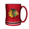 Chicago Blackhawks 14oz Red Sculpted Relief Mug