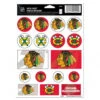 WinCraft Chicago Blackhawks 5"x7" Vinyl Sticker Sheet -Hockey Store BLSD00058 0