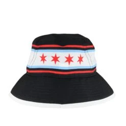 NEW ERA Chicago Bulls Chicago Flag Bucket Hat -Hockey Store BUBH019 1