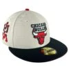 Chicago Bulls Stone/Black/Red UV New Era 59FIFTY Fitted Hat 1 Chicago Bulls Stone/Black/Red UV New Era 59FIFTY Fitted Hat -Hockey Store BUMHF092