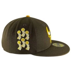 Chicago Bulls Dia De Los Padres Brown/Gold New Era 59FIFTY Fitted Hat -Hockey Store BUMHF095 4