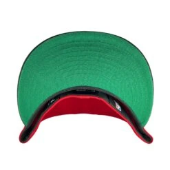 Chicago Bulls Red/Black/Green UV Script New Era 59FIFTY Fitted Hat -Hockey Store BUMHF096 1