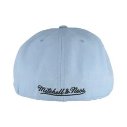 Chicago Bulls Mitchell & Ness Sky Blue/Black Fitted Hat 13 Chicago Bulls Mitchell & Ness Sky Blue/Black Fitted Hat -Hockey Store BUMHF103 1