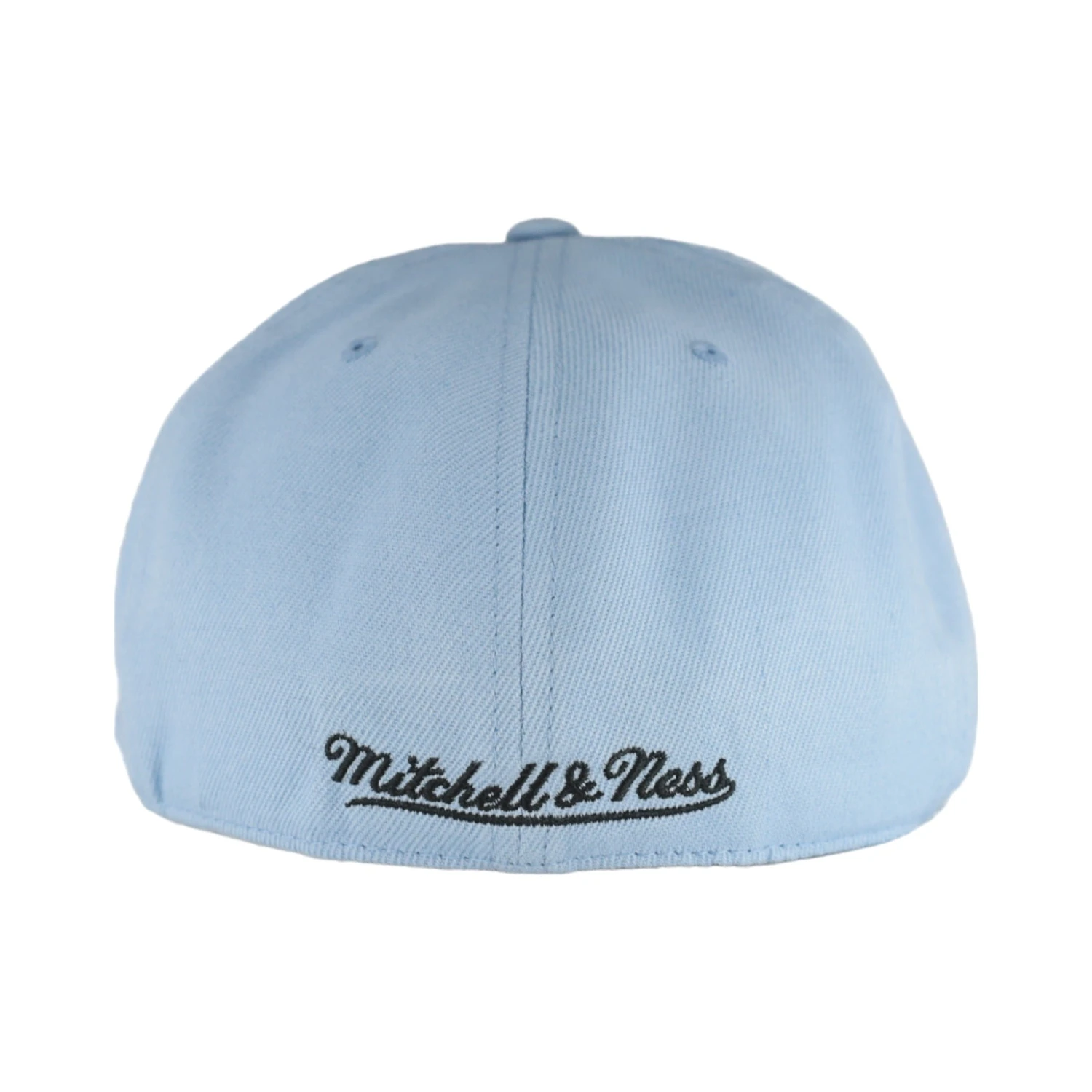 Chicago Bulls Mitchell & Ness Sky Blue/Black Fitted Hat 8 Chicago Bulls Mitchell & Ness Sky Blue/Black Fitted Hat - Image 6