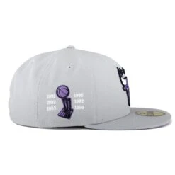 Chicago Bulls New Era 59FIFTY Grey Stars Fitted Hat -Hockey Store BUMHF104 7