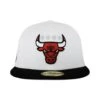 Chicago Bulls New Era 59FIFTY White 4 Stars Fitted Hat 2 Chicago Bulls New Era 59FIFTY White 4 Stars Fitted Hat -Hockey Store BUMHF107