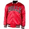 Chicago Bulls Red Vintage Starter Jacket -Hockey Store BUMJ025