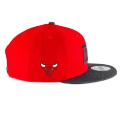 Chicago Bulls Chase Script Red/Black New Era 9FIFTY Snapback Hat -Hockey Store BUMSH127 4