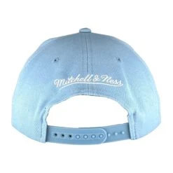 Mitchell & Ness Chicago Bulls Light Blue Chicago Script Snapback Hat -Hockey Store BUMSH137 4