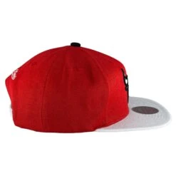 Chicago Bulls Red/White Snapback Hat -Hockey Store BUMSH181 3