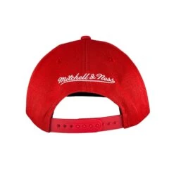 Mitchell & Ness Chicago Bulls Red 1991 NBA World Champions Snapback Hat -Hockey Store BUMSH194 2