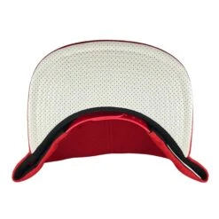 Mitchell & Ness Chicago Bulls Red 1991 NBA World Champions Snapback Hat -Hockey Store BUMSH194 6