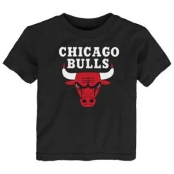 Outerstuff Chicago Bulls Boys T-Shirt - Black