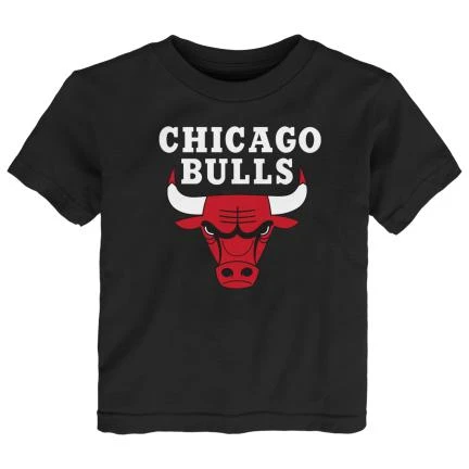 Outerstuff Chicago Bulls Boys T-Shirt - Black 3 Outerstuff Chicago Bulls Boys T-Shirt - Black