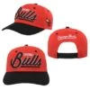 Chicago Bulls Youth Script Precurve Snapback Hat -Hockey Store Bullsscript