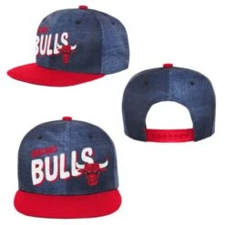 Chicago Bulls Two Toned Indigo Fashion Youth Snapback Hat