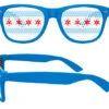 Chicago Flag Pinwheel Sunglasses -Hockey Store CHAJ00086 0