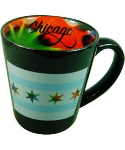CHICAGO TIE-DYE FLAG MUG