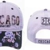 Chicago Lavender Flower Adjustable Hat -Hockey Store CHMHA00054 0