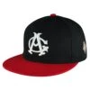 AMERICAN NEEDLE Chicago American Giants Negro League Black/Red Snapback Hat -Hockey Store CHMSH018