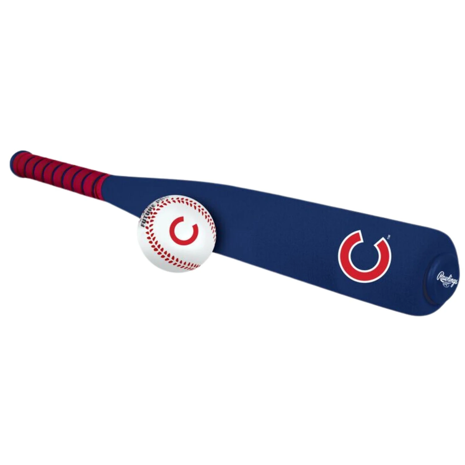 Chicago Cubs Rawlings Foam Bat & Ball Set 4 Chicago Cubs Rawlings Foam Bat & Ball Set - Image 2